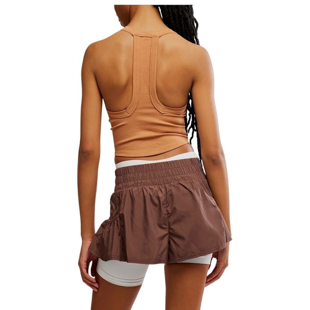 Free people movement all clear V-neck Cami twig light brown XL - Picture 3 of 6